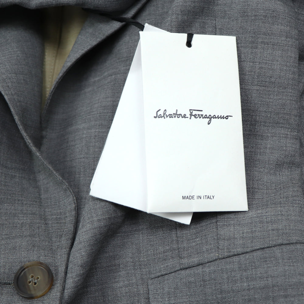 フェラガモ FERRAGAMO ジャケット GY BEI グレー