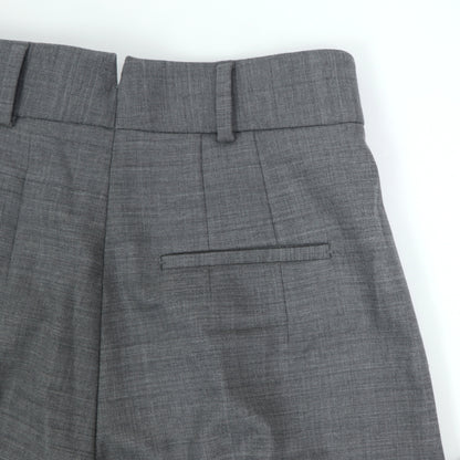 フェラガモ FERRAGAMO プリーツパンツ グレー