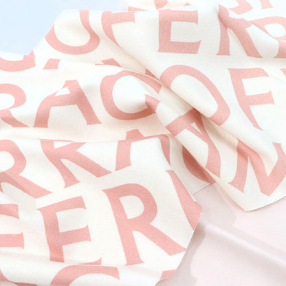 FERRAGAMO スカーフ ピンク シルク 総柄 320795 0770201