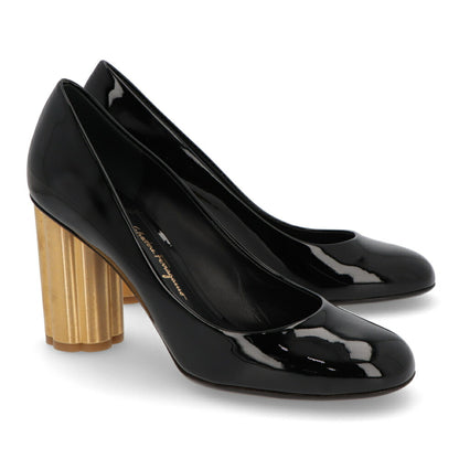 FERRAGAMO パンプス LUCCA ブラック ハイヒール  672740