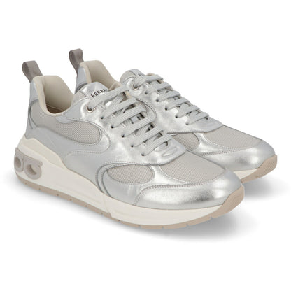 FERRAGAMO スニーカー COSMA LUX シルバー 厚底 0763638