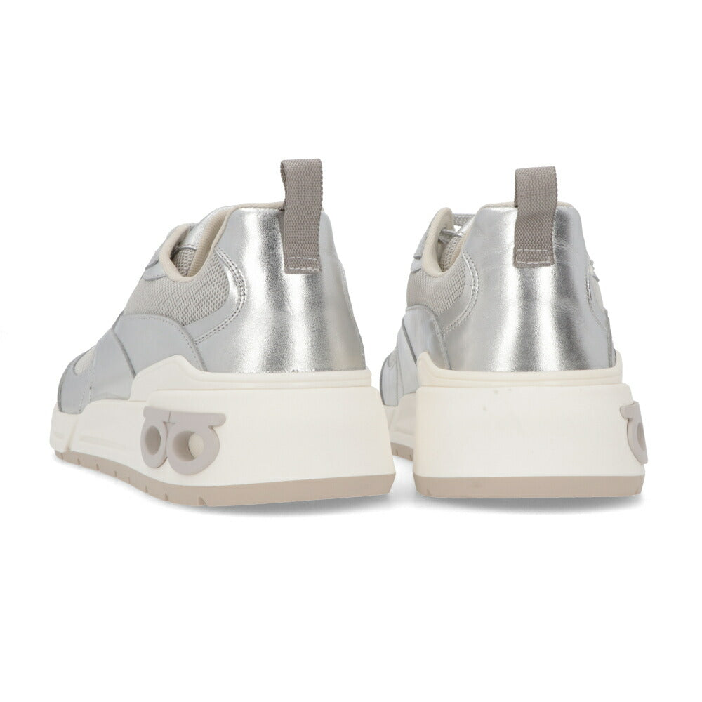 FERRAGAMO スニーカー COSMA LUX シルバー 厚底 0763638