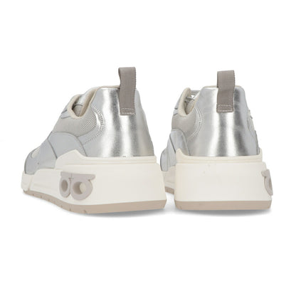 FERRAGAMO スニーカー COSMA LUX シルバー 厚底 0763638