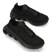 FERRAGAMO スニーカー NIMA KNIT ブラック 0760649