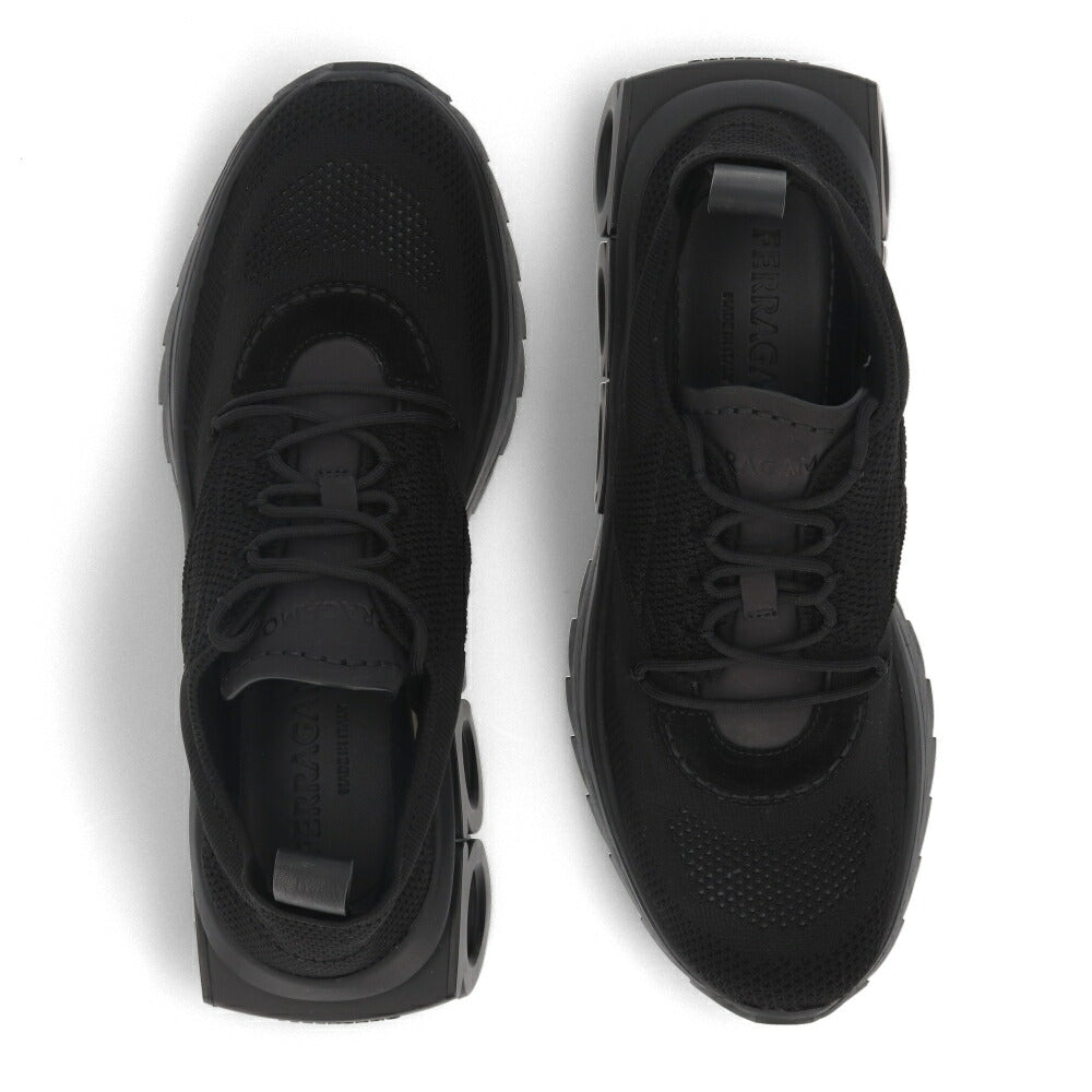 FERRAGAMO スニーカー NIMA KNIT ブラック 0760649