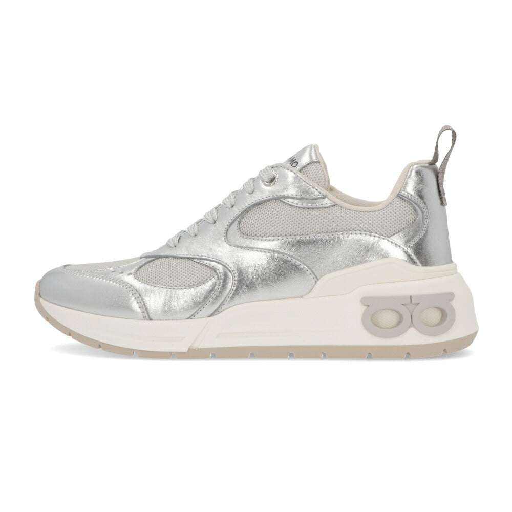 FERRAGAMO スニーカー COSMA LUX シルバー 厚底 0763645