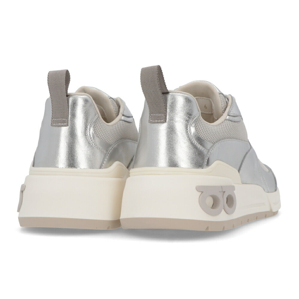 FERRAGAMO スニーカー COSMA LUX シルバー 厚底 0763645