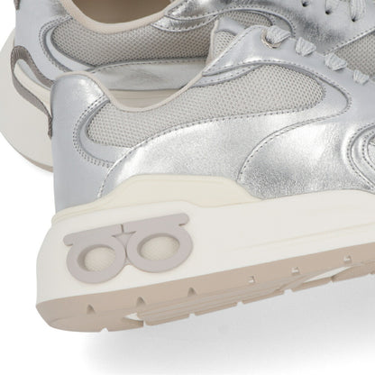 FERRAGAMO スニーカー COSMA LUX シルバー 厚底 0763645