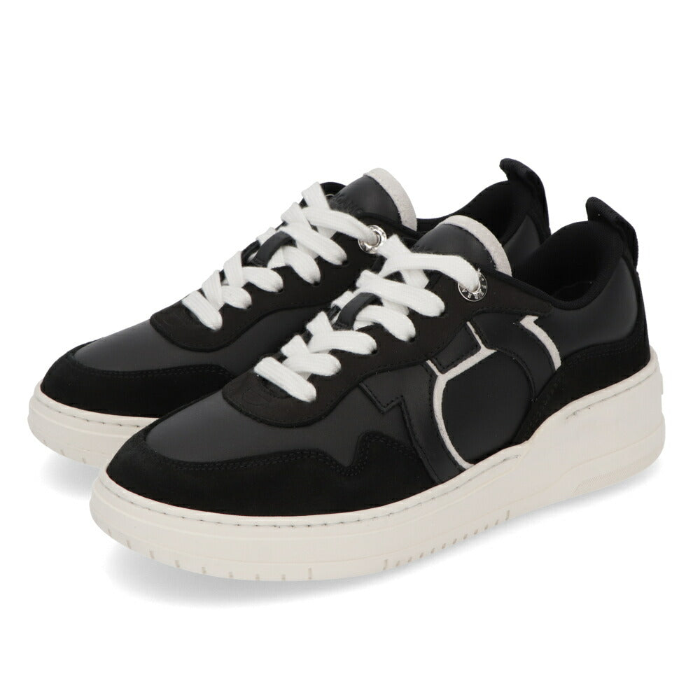 FERRAGAMO スニーカー DANIA ブラック 0769716