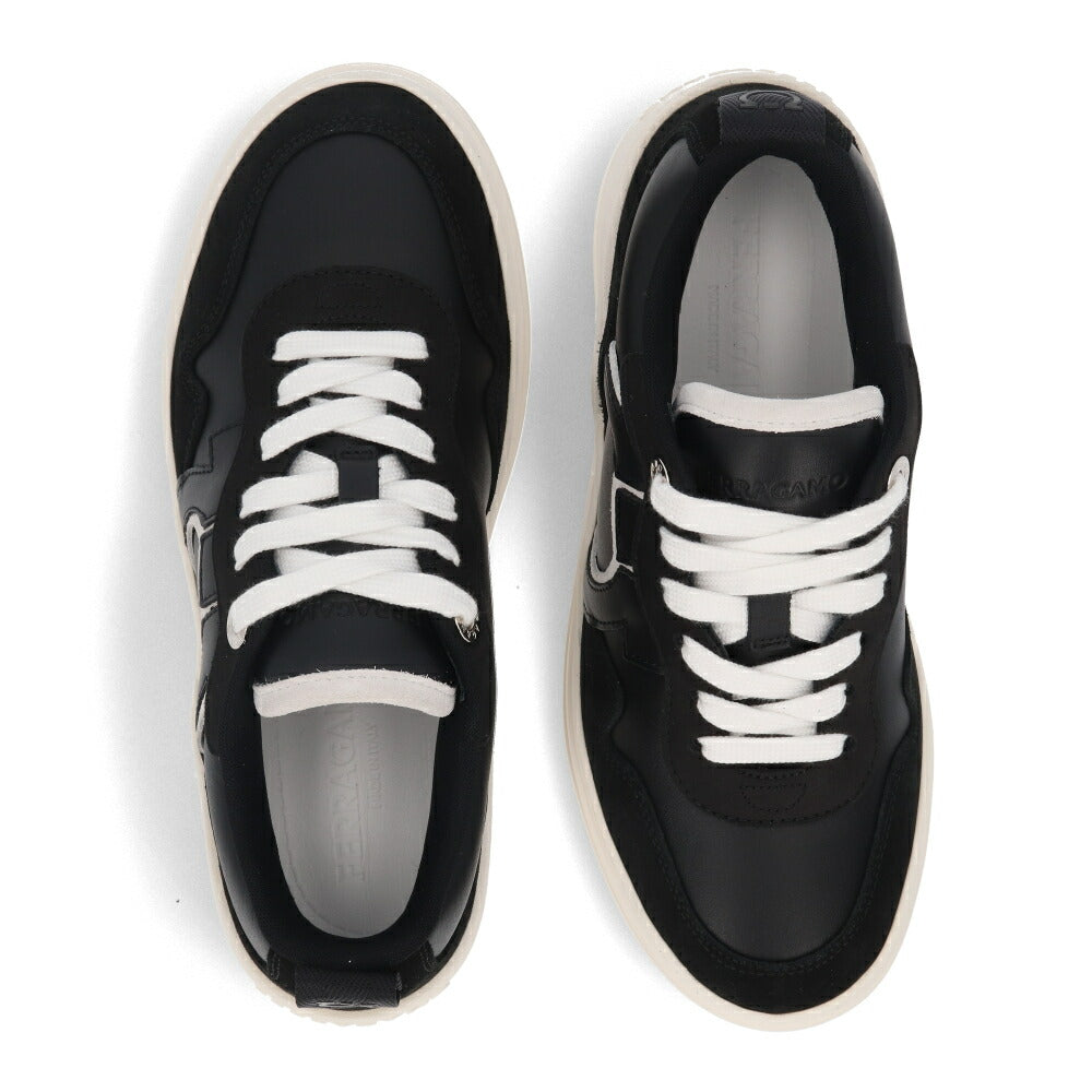 FERRAGAMO スニーカー DANIA ブラック 0769716