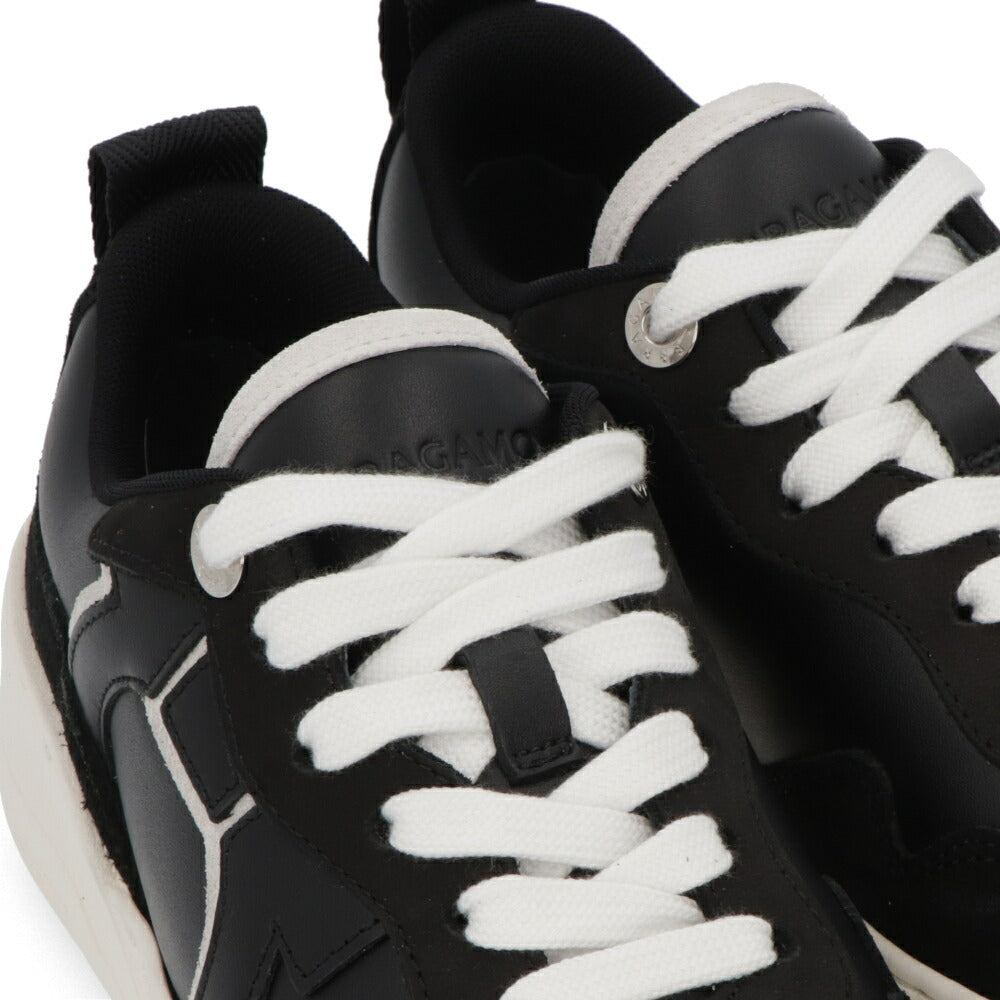 FERRAGAMO スニーカー DANIA ブラック 0769716