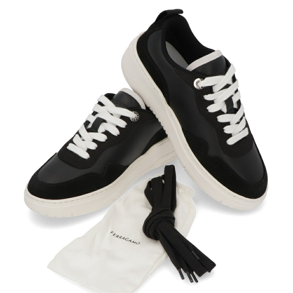 FERRAGAMO スニーカー DANIA ブラック 0769716