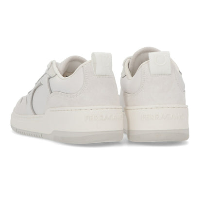 FERRAGAMO スニーカー DANIA ホワイト レザー 0770225