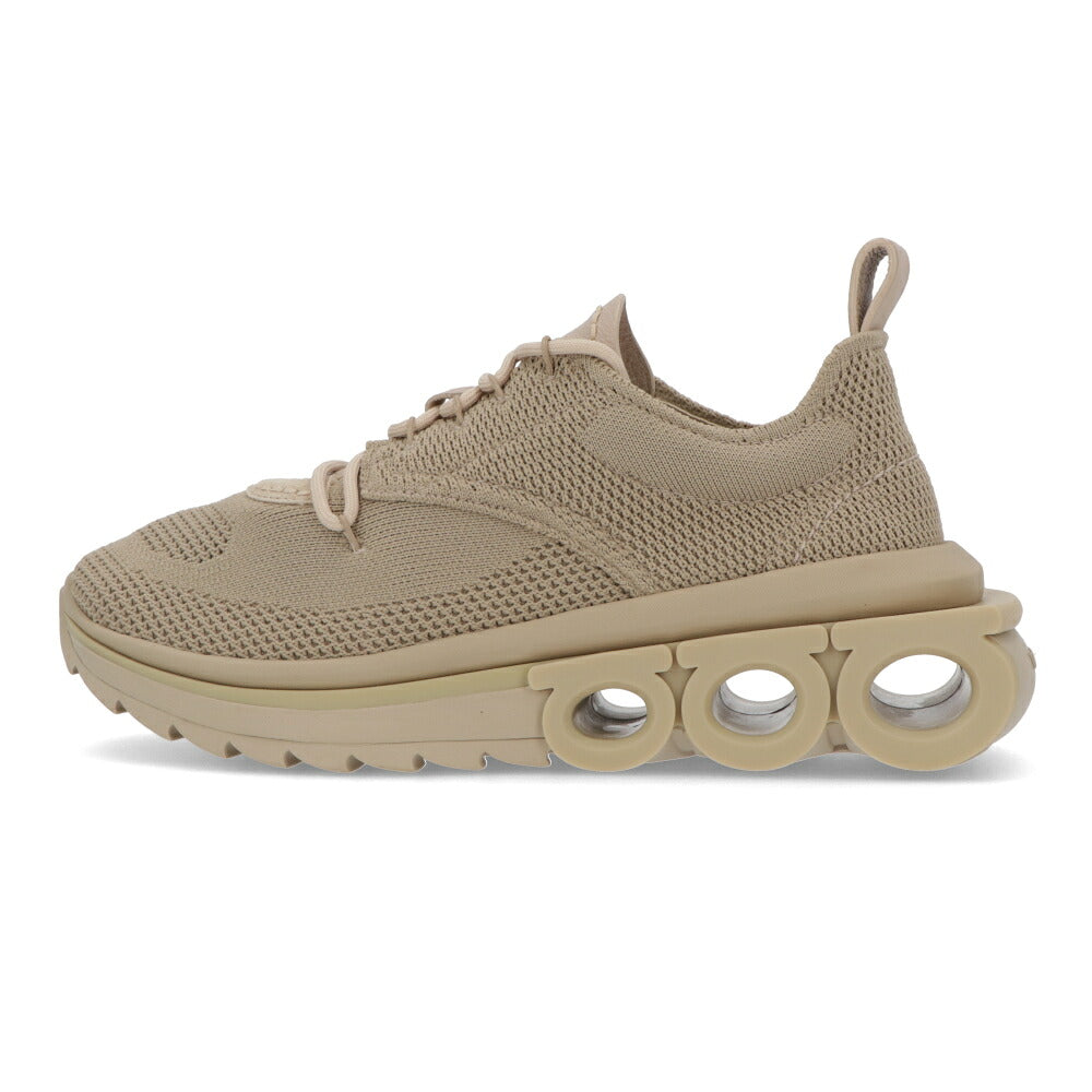 FERRAGAMO スニーカー NIMA KNIT ベージュ 0760869