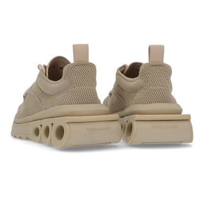 FERRAGAMO スニーカー NIMA KNIT ベージュ 0760869