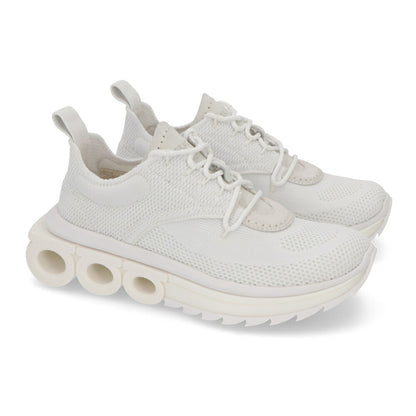 FERRAGAMO スニーカー NIMA KNIT BIANCO ナイロン 0760870