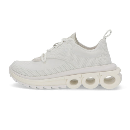 FERRAGAMO スニーカー NIMA KNIT BIANCO ナイロン 0760870