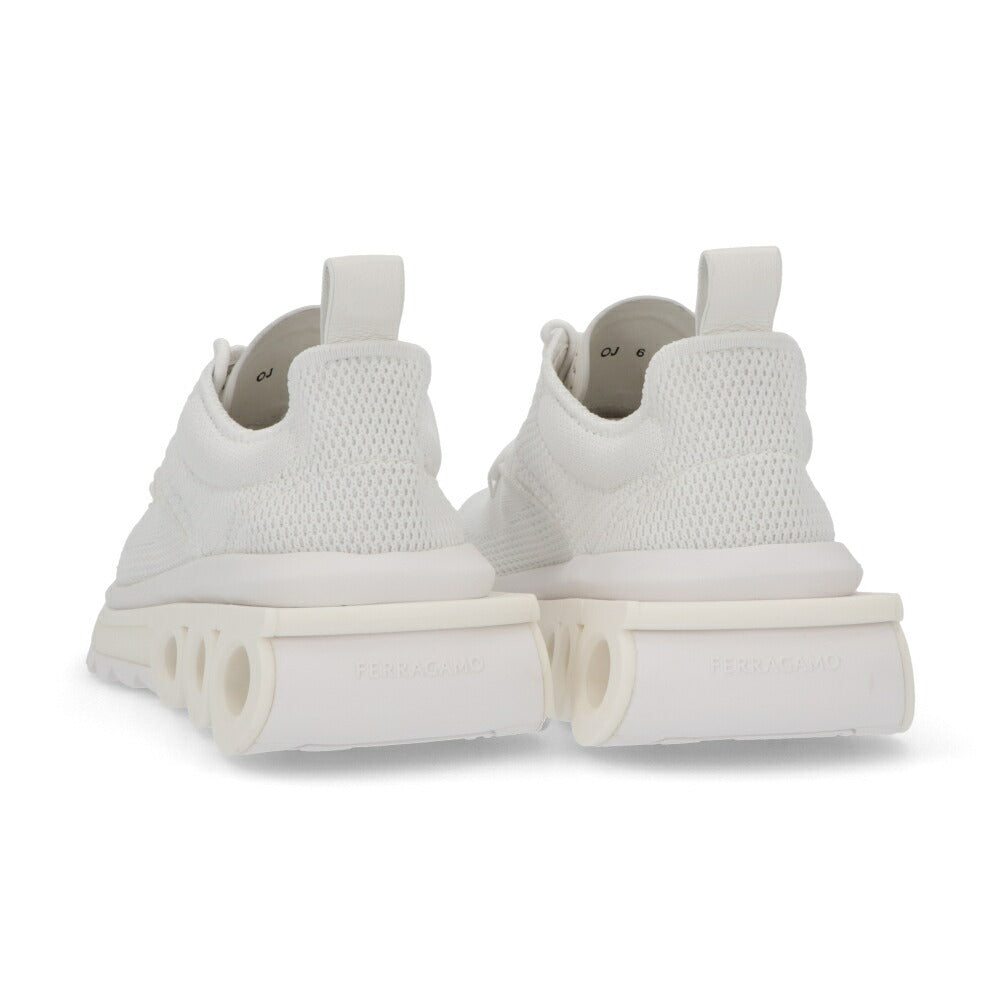 FERRAGAMO スニーカー NIMA KNIT BIANCO ナイロン 0760870