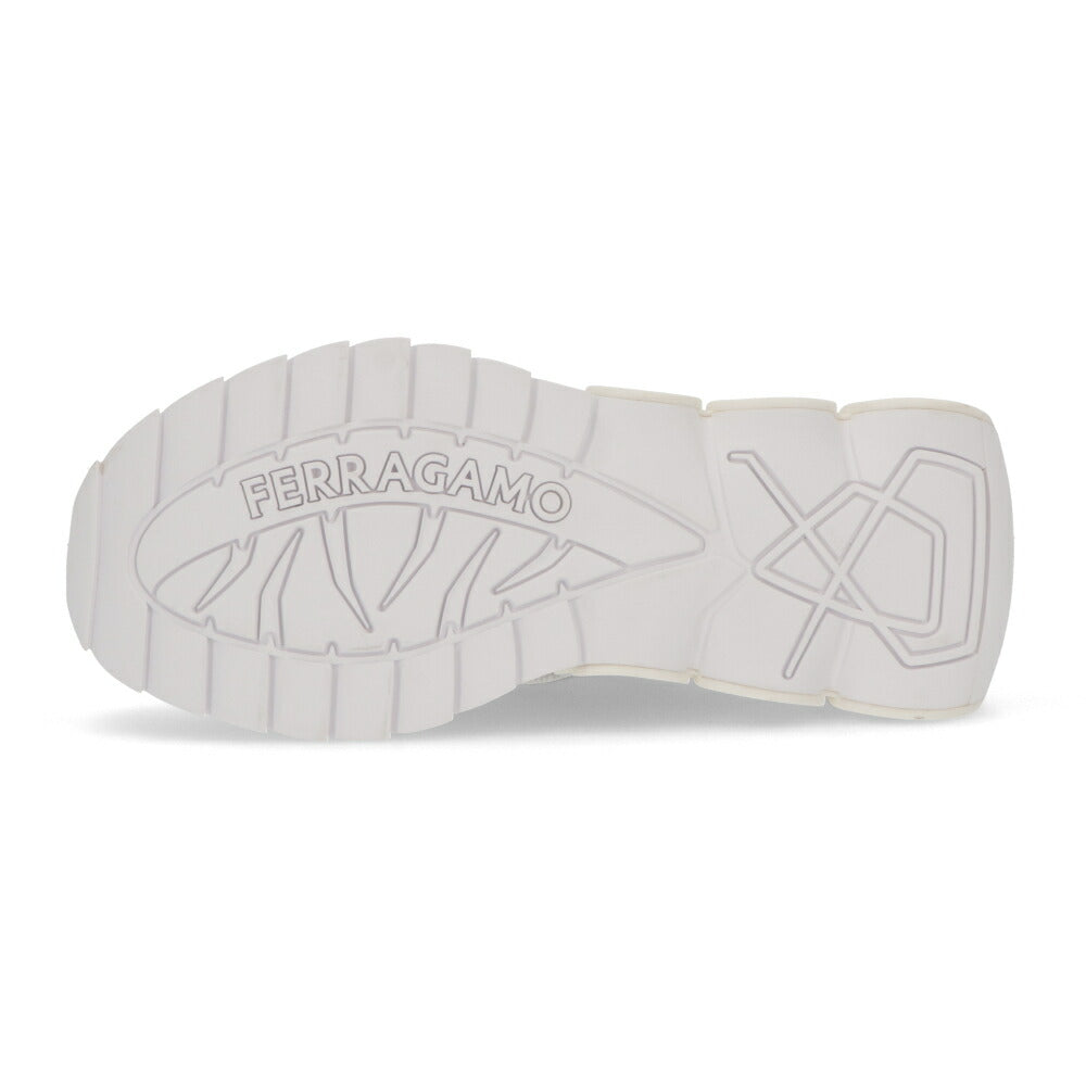 FERRAGAMO スニーカー NIMA KNIT BIANCO ナイロン 0760870