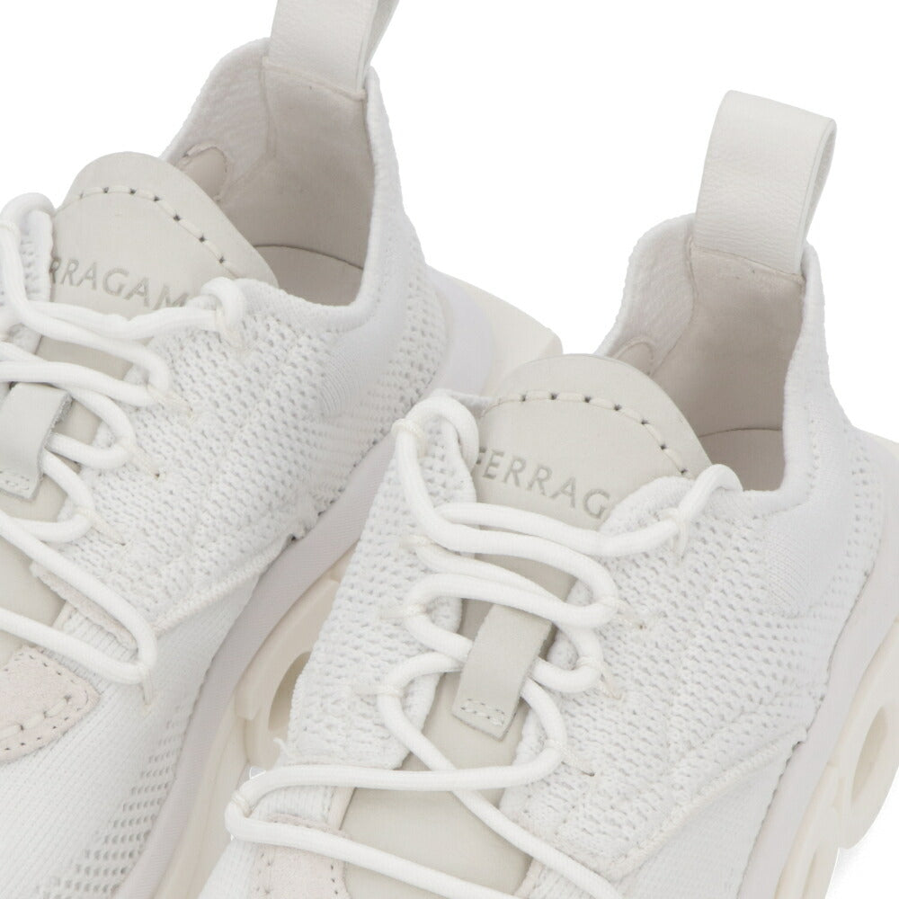 FERRAGAMO スニーカー NIMA KNIT BIANCO ナイロン 0760870