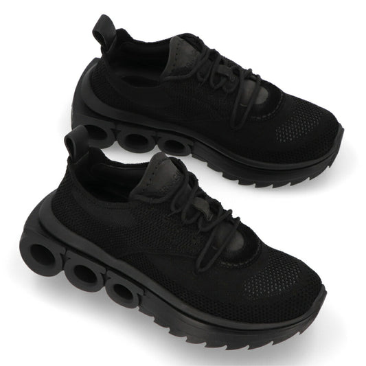 FERRAGAMO スニーカー NIMA KNIT NERO ナイロン 0760871