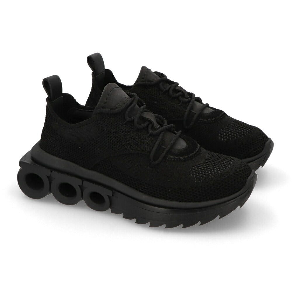 FERRAGAMO スニーカー NIMA KNIT NERO ナイロン 0760871