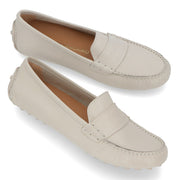 FERRAGAMO クリーム色 ローファー