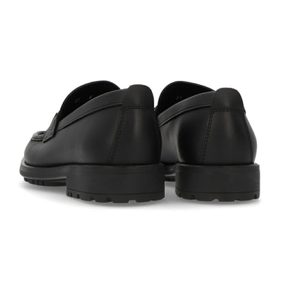 FERRAGAMO DAVID ブラック ローファー 0671792