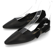 FERRAGAMO サンダル VANIA ブラック ヒールなし 0763420