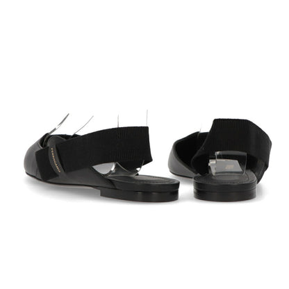 FERRAGAMO サンダル VANIA ブラック ヒールなし 0763420