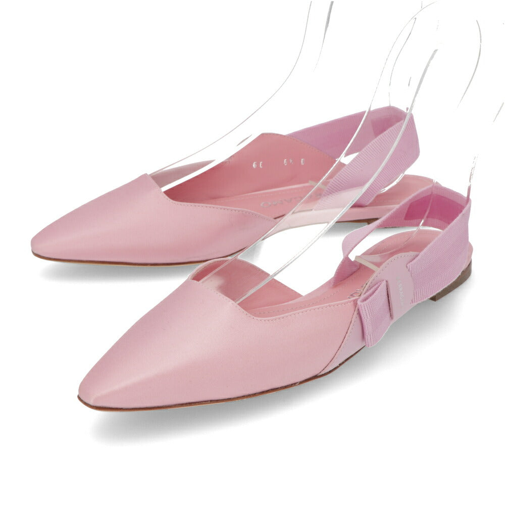 FERRAGAMO パンプス VANIA T　 ピンク ポインテッドトゥ ヒールなし 0763443