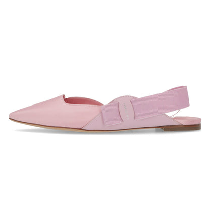 FERRAGAMO パンプス VANIA T　 ピンク ポインテッドトゥ ヒールなし 0763443