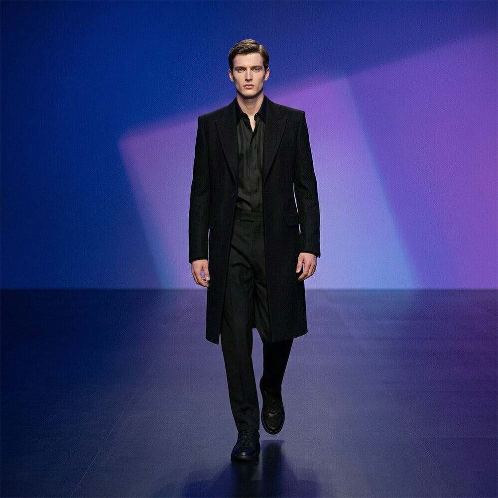 FERRAGAMO スニーカー ブラック ジャガード デニス ジャガード  M DENNIS JCQ 775744