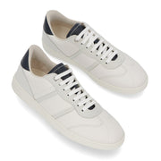 FERRAGAMO フェラガモ  スニーカー ネイビー×ライトグレー カーフ コントラストカラー レースアップ  M ACHILLE 1 763468