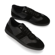 FERRAGAMO スニーカー ブラック ヴィンテージ風 M ACHILLE 1 765745