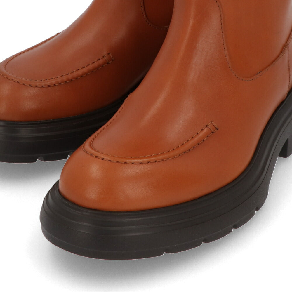 FERRAGAMO ブラウン ファーブーツ アンクルブーツ ショートブーツ TIRBA FUR 776773