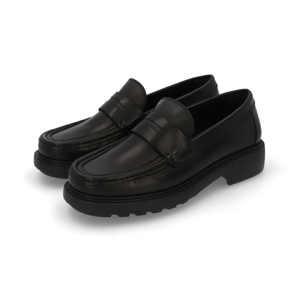 FERRAGAMO ブラック ローファー カジュアルシューズ ビジネスシューズ M DONNY 769147
