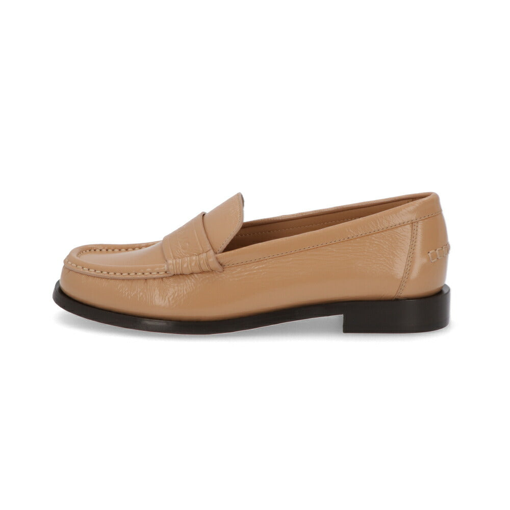 FERRAGAMO フェラガモ  キャメル ロゴ カジュアルシューズ ローファー IRINA S 771236