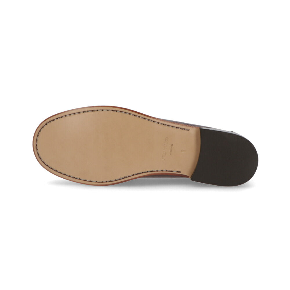 FERRAGAMO ボルドー ロゴ カジュアルシューズ ローファー IRINA S 771238