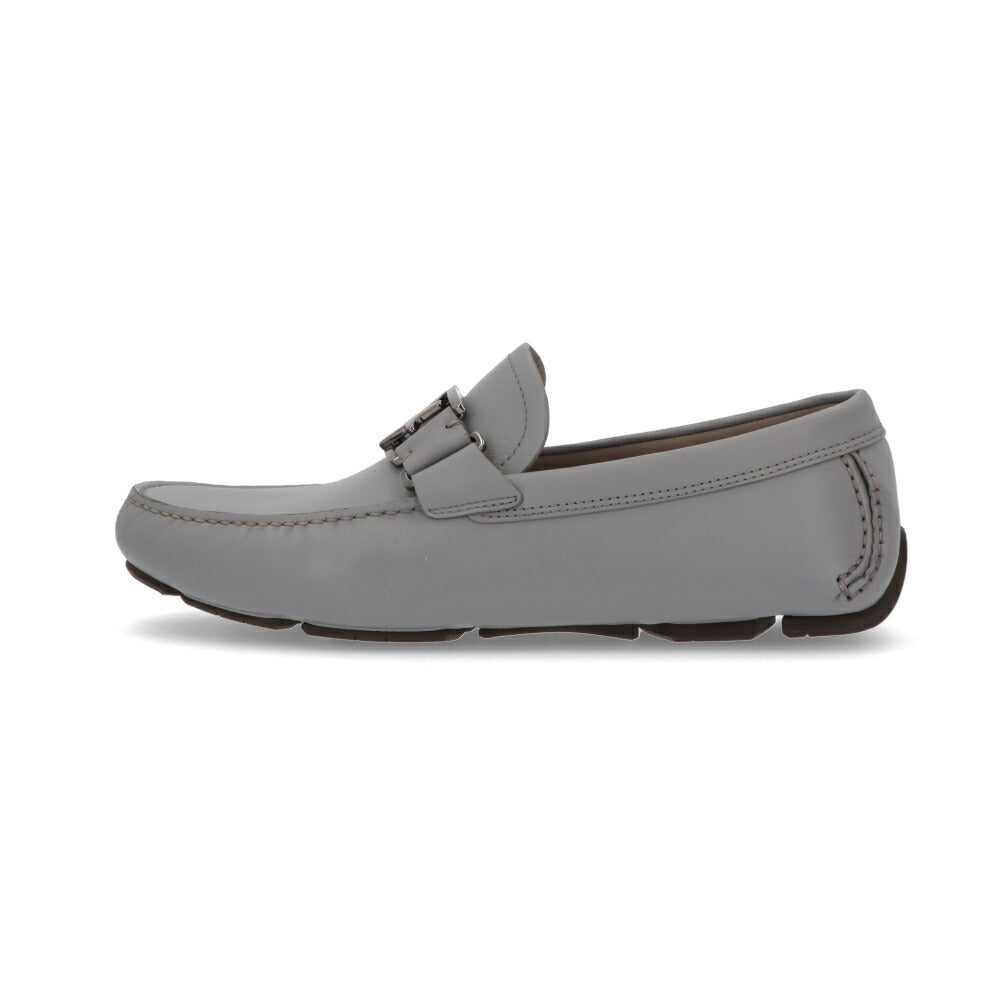 FERRAGAMO フェラガモ  グレー モカシン ドライビングシューズ カジュアルシューズ 754182