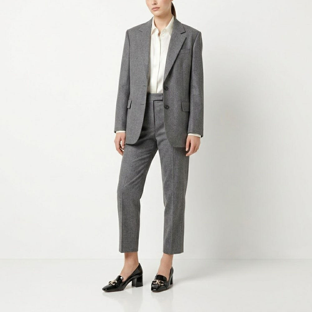 FERRAGAMO パンプス ブラック ダブルガンチーニ ヒールローファー MIRELLE 769257