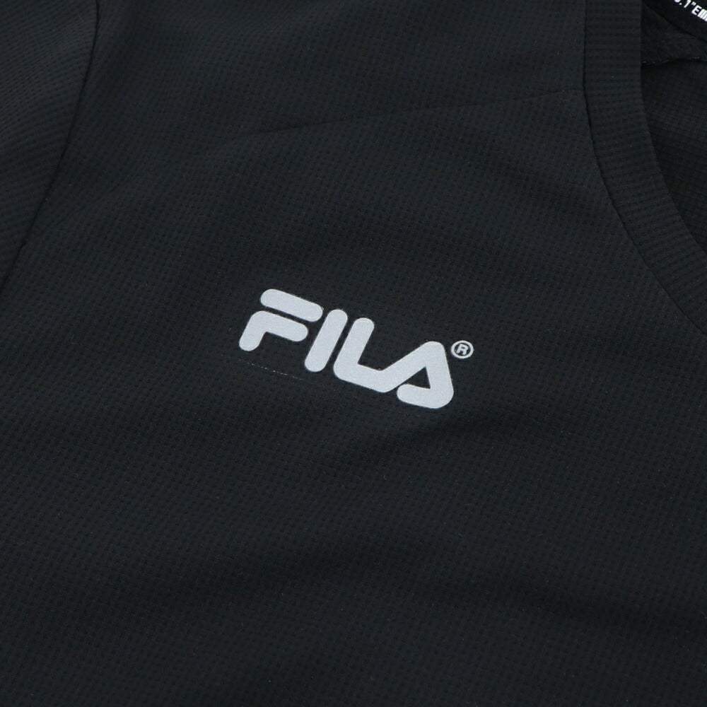 FILA Tシャツ ブラック スポーツウェア 半袖 FS2RSE2202M