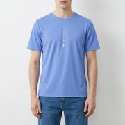 FILA Tシャツ ブルー スポーツウェア ロゴ 半袖 FS2RSE2203M