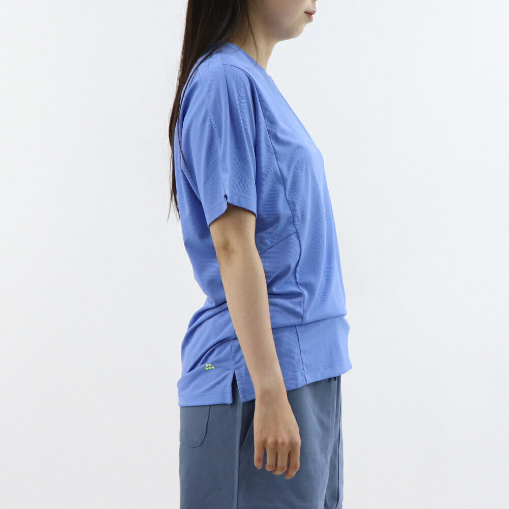 FILA Tシャツ ブルー スポーツウェア ロゴ 半袖 FS2RSE2203M