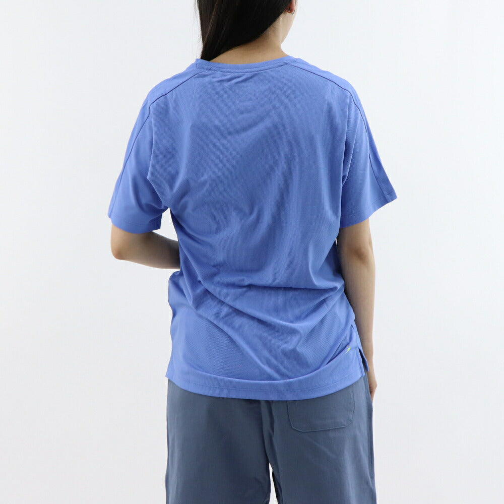 FILA Tシャツ ブルー スポーツウェア ロゴ 半袖 FS2RSE2203M