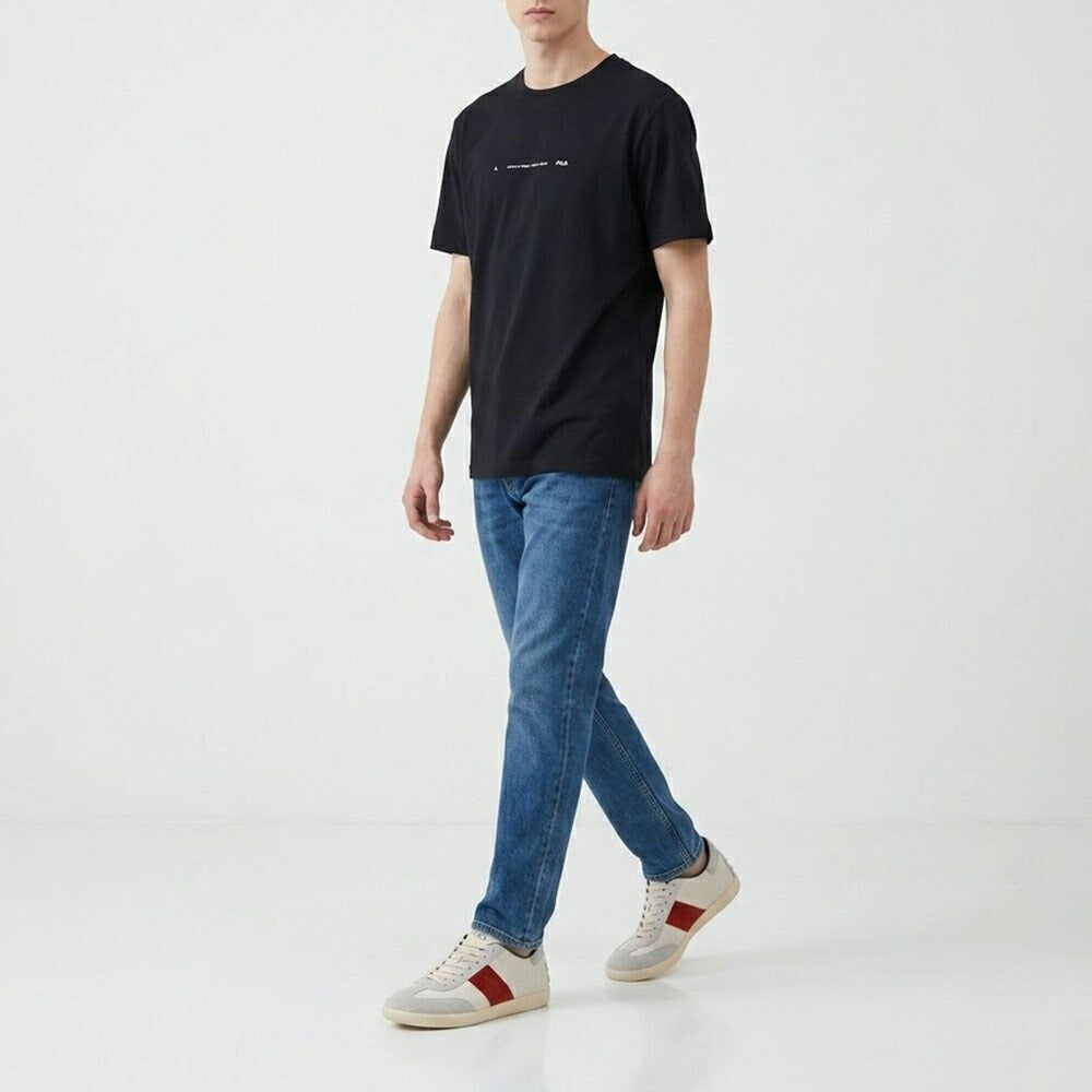 FILA Tシャツ ブラック スポーツウェア 半袖 FS2RSE2205M
