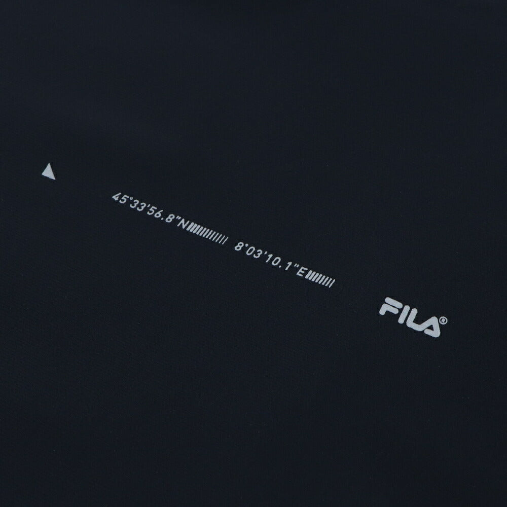 FILA Tシャツ ブラック スポーツウェア 半袖 FS2RSE2205M