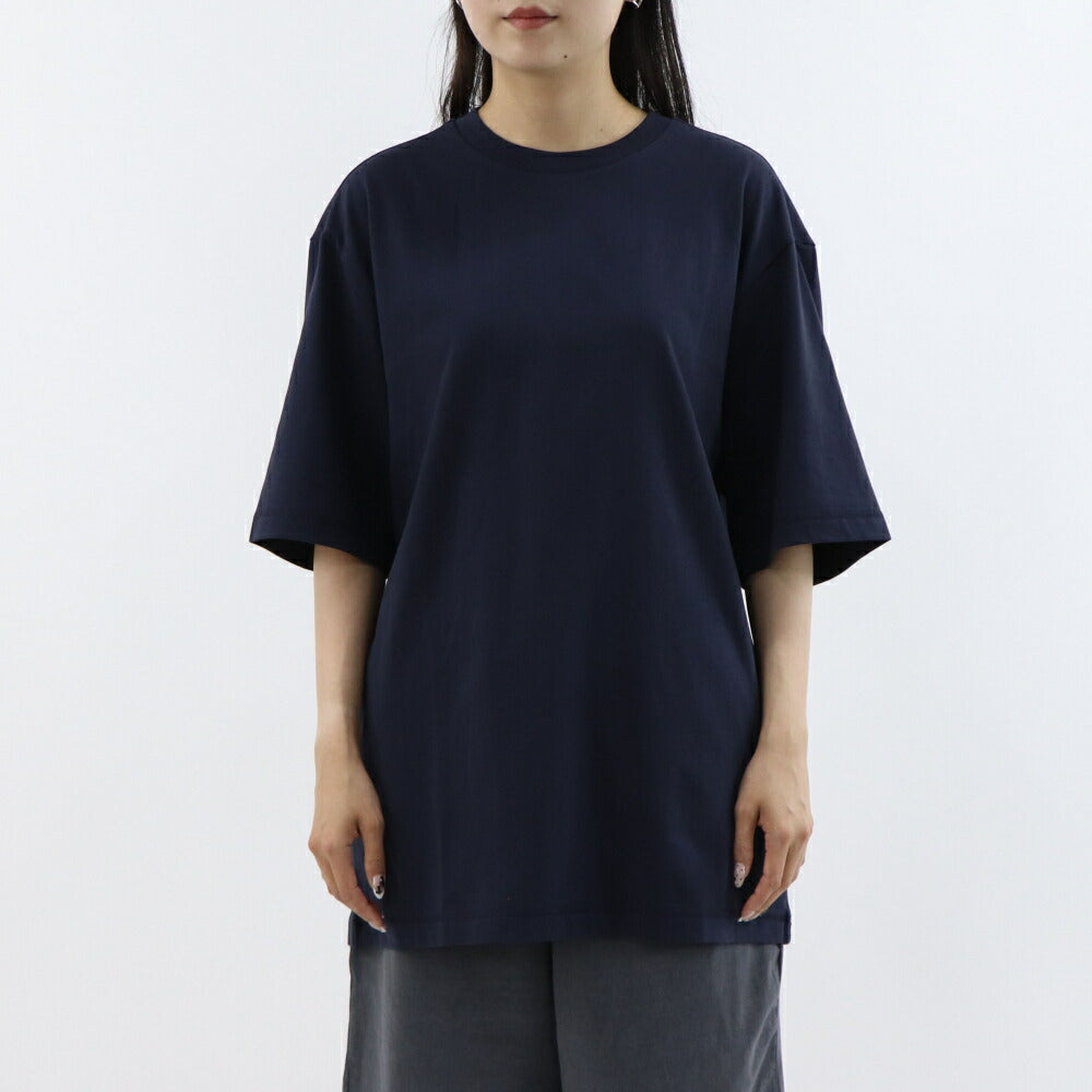 FILA Tシャツ ネイビー オーバーサイズ バックプリント ロゴ 半袖 FS2RSE2102X
