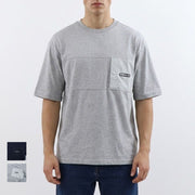 FILA Tシャツ ネイビー グレー オーバーサイズ 半袖 FS2RSE2182X