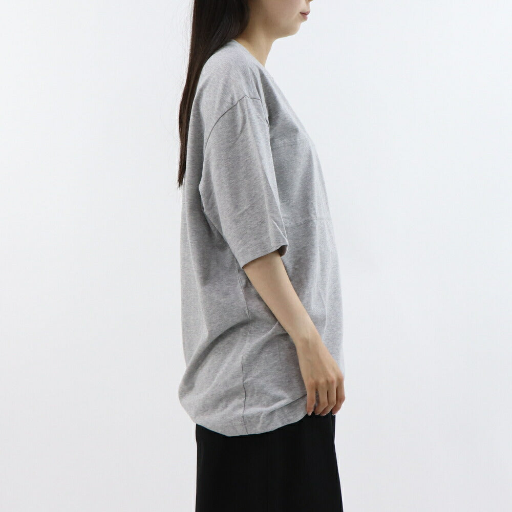 FILA Tシャツ ネイビー グレー オーバーサイズ 半袖 FS2RSE2182X